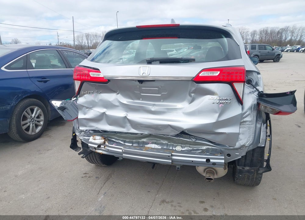 2019 HONDA HR-V SPORT VIN: 3CZRU6H15KG727963