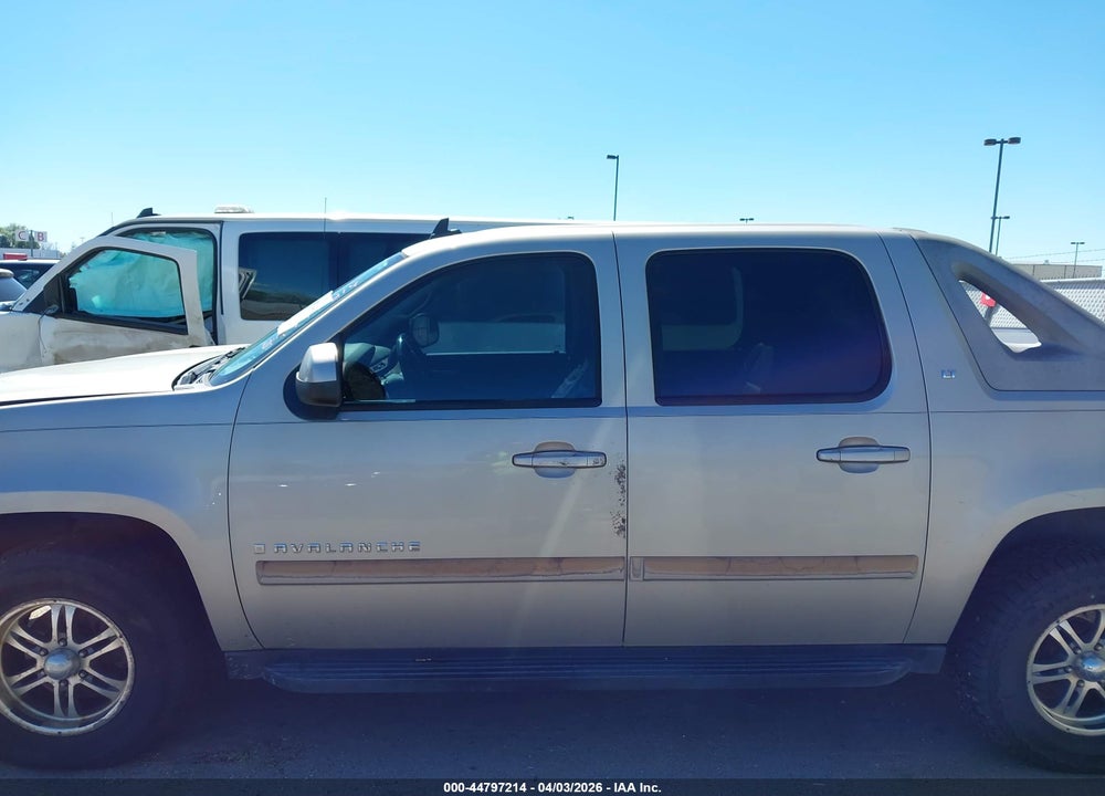 2008 CHEVROLET AVALANCHE 1500 LT VIN: 3GNFK12378G138103