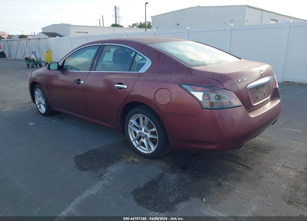 2013 NISSAN MAXIMA 3.5 S VIN: 1N4AA5AP0DC805971