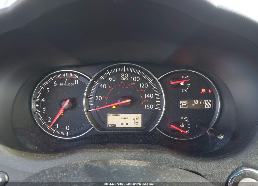 2013 NISSAN MAXIMA 3.5 S VIN: 1N4AA5AP0DC805971