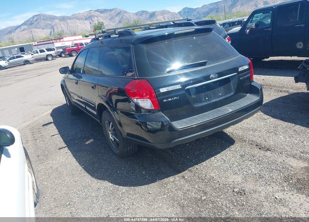 2008 SUBARU OUTBACK VIN: 4S4BP60C386331659