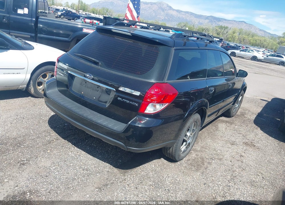 2008 SUBARU OUTBACK VIN: 4S4BP60C386331659