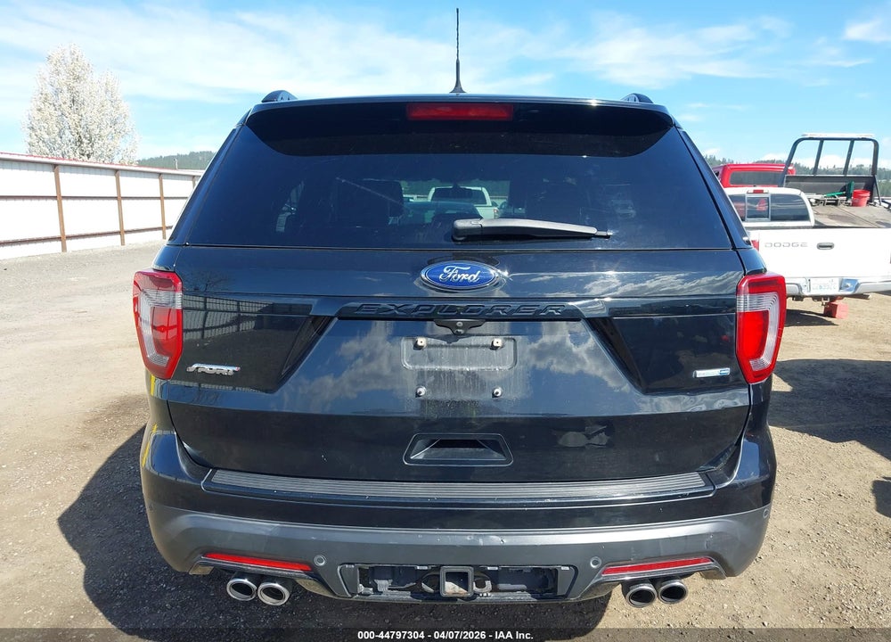 2018 FORD EXPLORER SPORT VIN: 1FM5K8GT2JGC72522