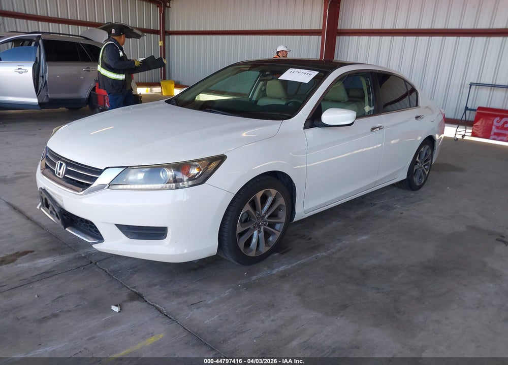 2014 HONDA ACCORD LX VIN: 1HGCR2F37EA031264