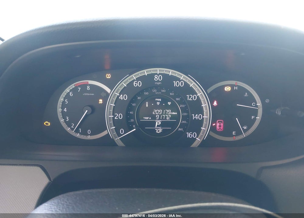 2014 HONDA ACCORD LX VIN: 1HGCR2F37EA031264