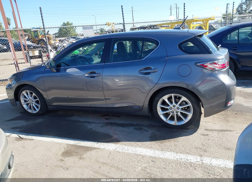 2012 LEXUS CT 200H PREMIUM VIN: JTHKD5BH5C2111650