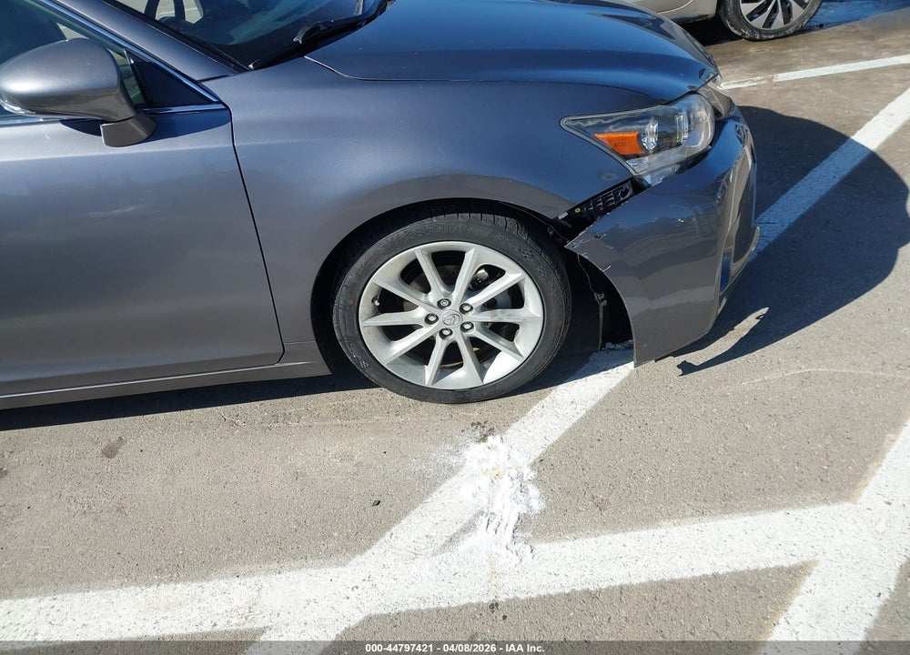 2012 LEXUS CT 200H PREMIUM VIN: JTHKD5BH5C2111650