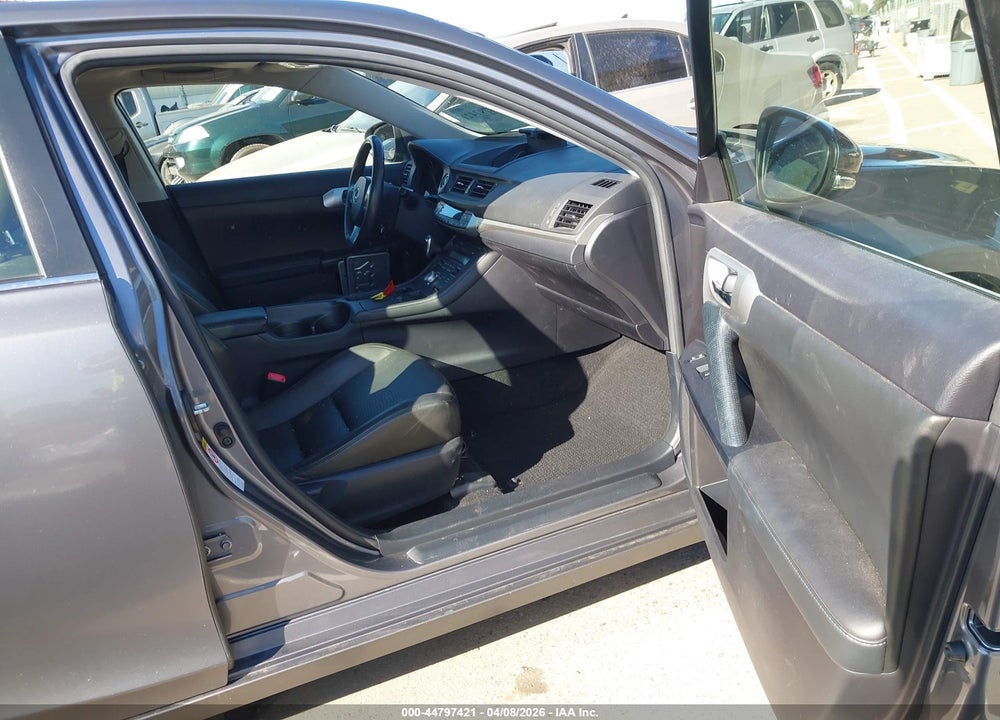 2012 LEXUS CT 200H PREMIUM VIN: JTHKD5BH5C2111650