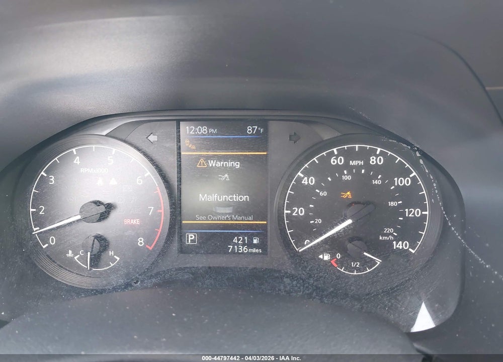 2025 NISSAN ALTIMA S FWD VIN: 1N4BL4BV4SN406620