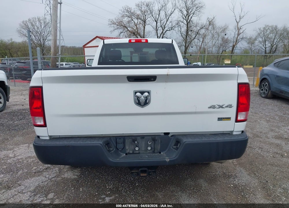 2017 RAM 1500 TRADESMAN  4X4 8' BOX VIN: 3C6JR7DG3HG586783
