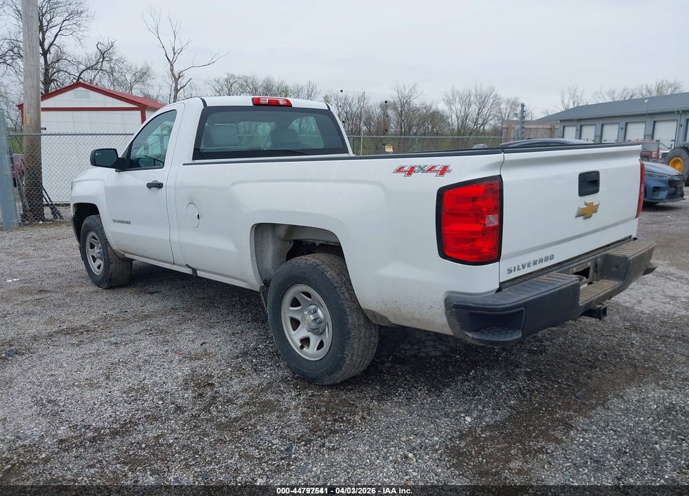 2017 CHEVROLET SILVERADO 1500 WT VIN: 1GCNKNEH3HZ123018
