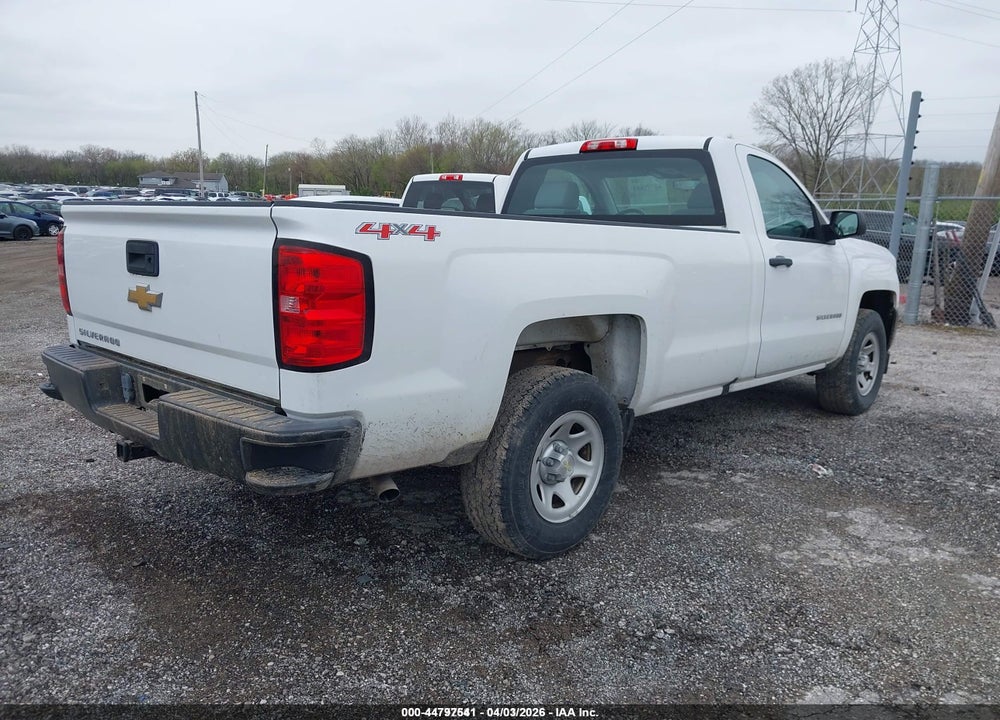 2017 CHEVROLET SILVERADO 1500 WT VIN: 1GCNKNEH3HZ123018