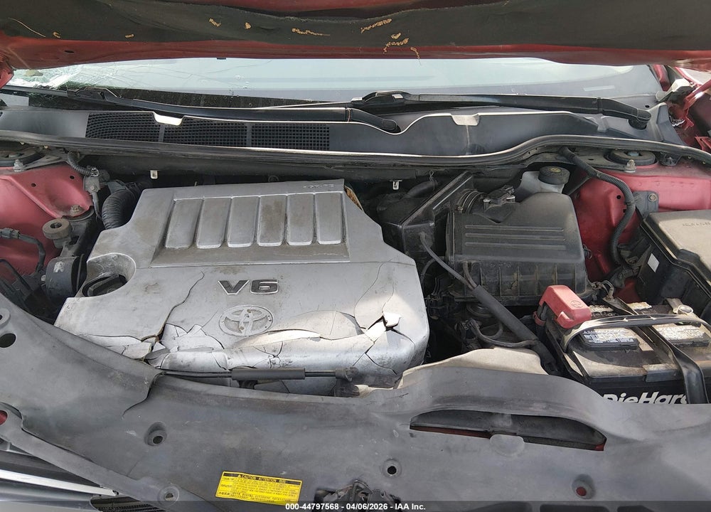 2010 TOYOTA VENZA BASE V6 VIN: 4T3BK3BB1AU044685