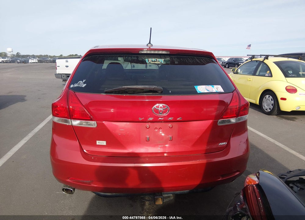 2010 TOYOTA VENZA BASE V6 VIN: 4T3BK3BB1AU044685