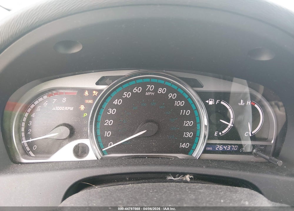 2010 TOYOTA VENZA BASE V6 VIN: 4T3BK3BB1AU044685