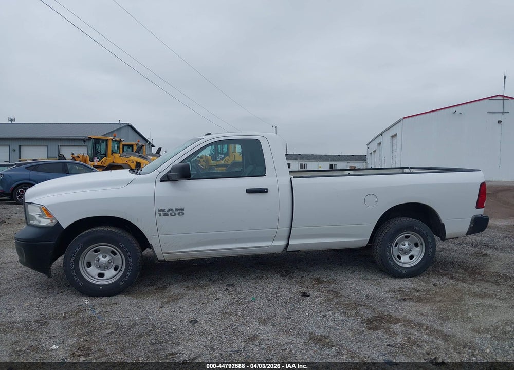 2017 RAM 1500 TRADESMAN  4X4 8' BOX VIN: 3C6JR7DG7HG585278