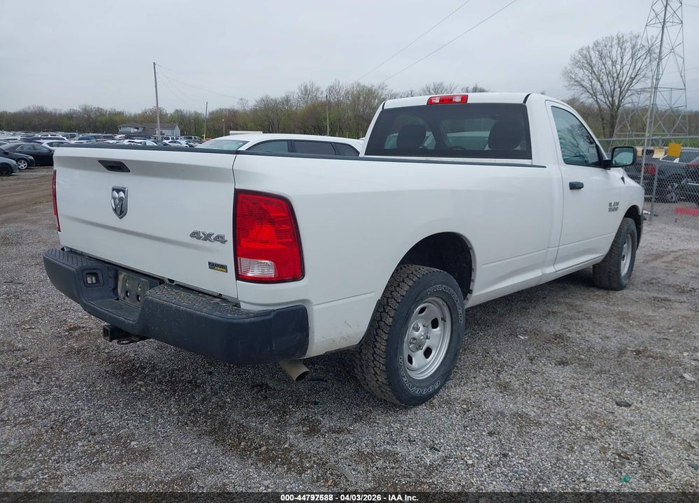 2017 RAM 1500 TRADESMAN  4X4 8' BOX VIN: 3C6JR7DG7HG585278