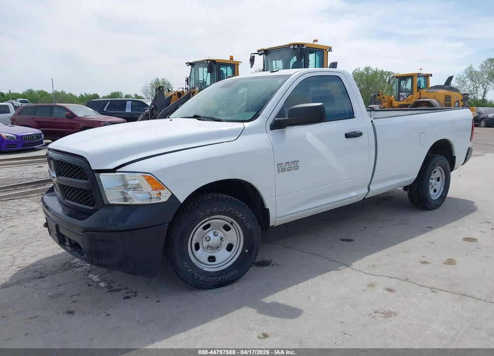 2017 RAM 1500 TRADESMAN  4X4 8' BOX VIN: 3C6JR7DG7HG585278