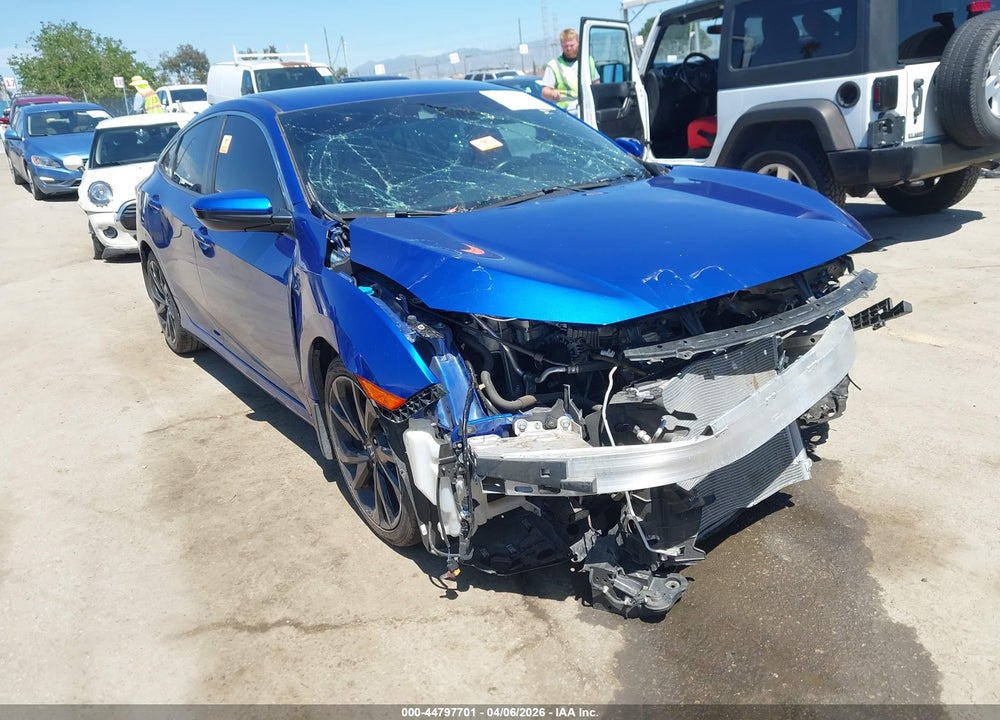 2019 HONDA CIVIC SPORT VIN: 2HGFC2F85KH597379
