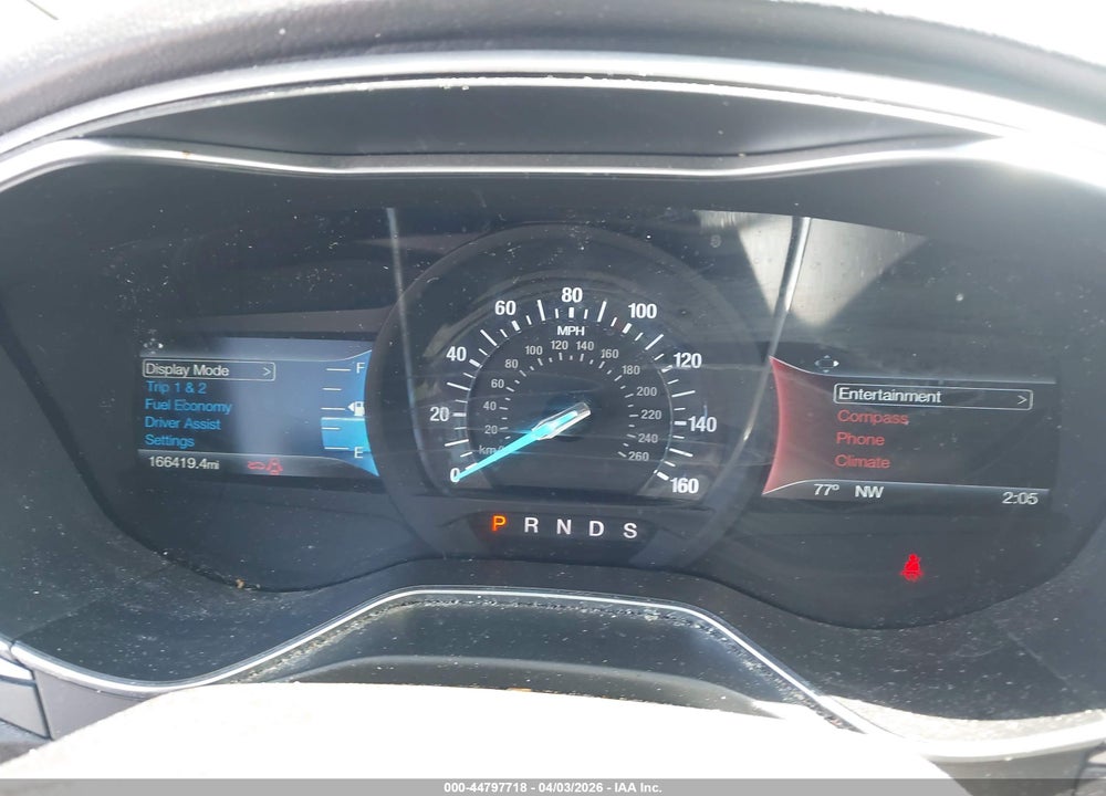 2016 FORD FUSION SE VIN: 3FA6P0HD2GR240289