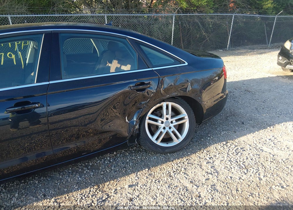 2012 AUDI A6 3.0 PREMIUM VIN: WAUFGAFCXCN071126