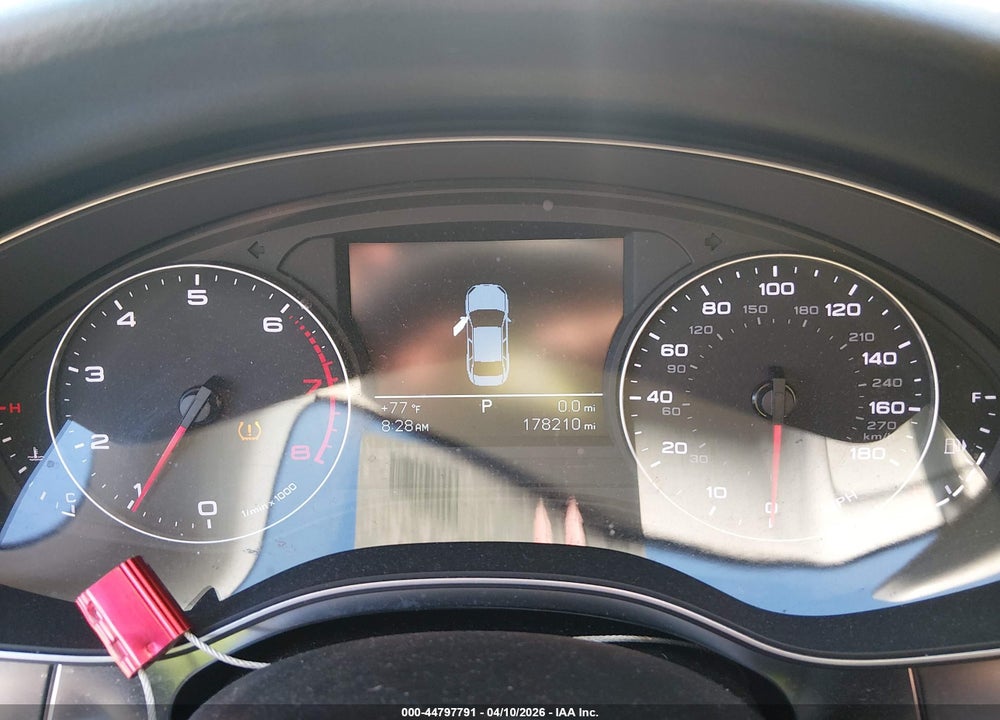 2012 AUDI A6 3.0 PREMIUM VIN: WAUFGAFCXCN071126