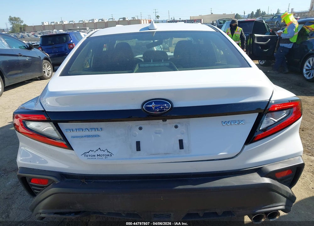 2024 SUBARU WRX VIN: JF1VBAB64R9805568