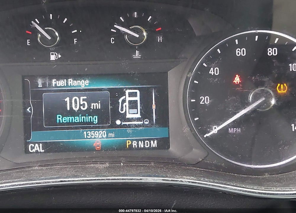 2017 BUICK ENCORE PREFERRED II VIN: KL4CJBSBXHB175631