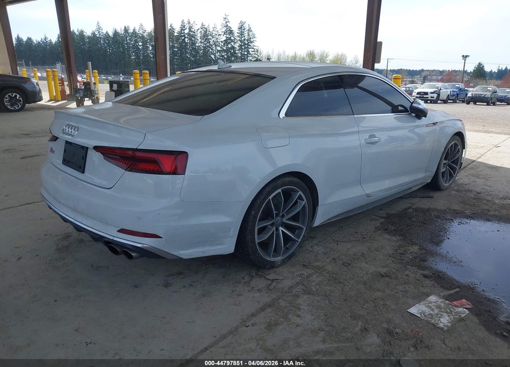 2018 AUDI S5 3.0T PREMIUM PLUS VIN: WAUR4AF5XJA109806