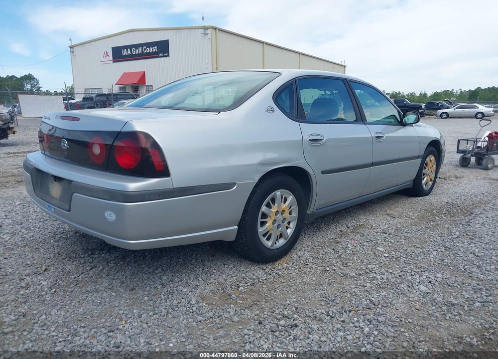 2004 CHEVROLET IMPALA VIN: 2G1WF52E449459695