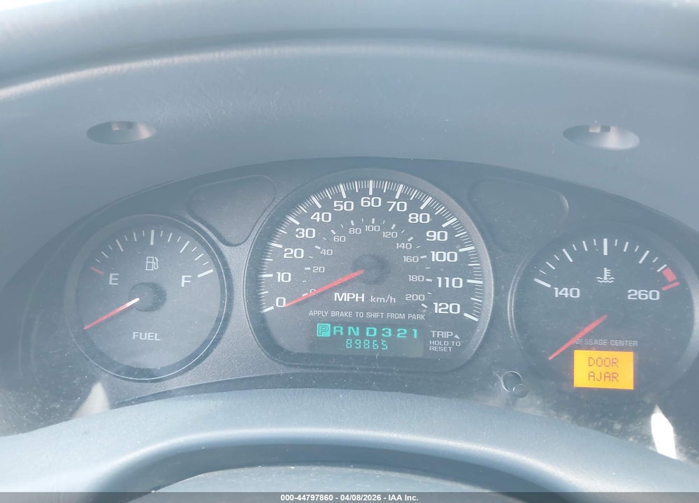 2004 CHEVROLET IMPALA VIN: 2G1WF52E449459695