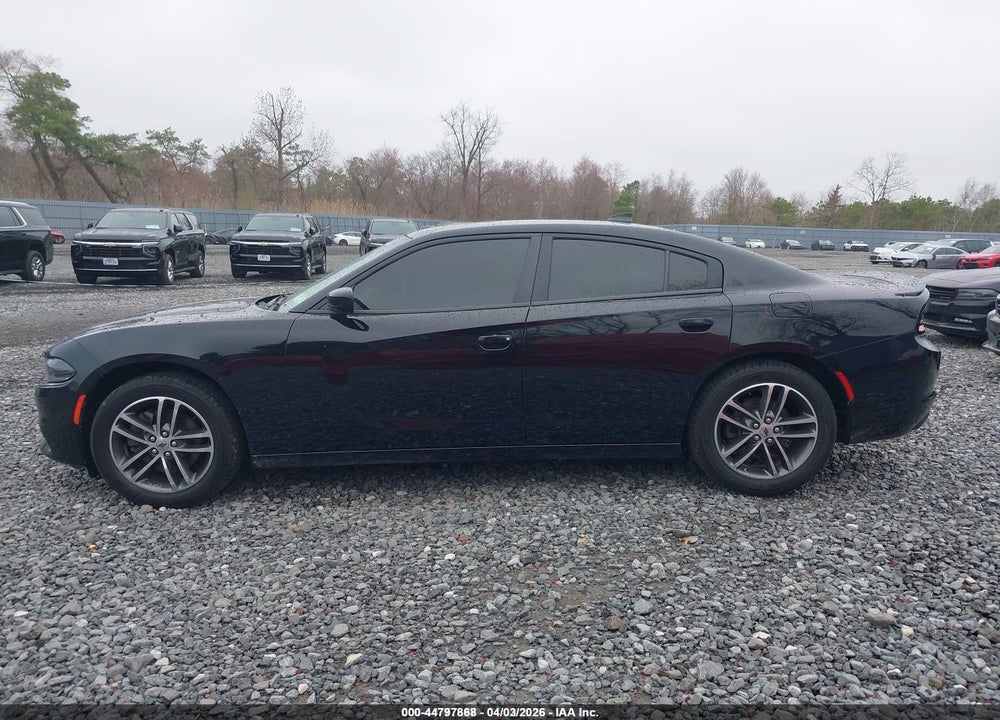 2019 DODGE CHARGER SXT AWD VIN: 2C3CDXJG1KH682203