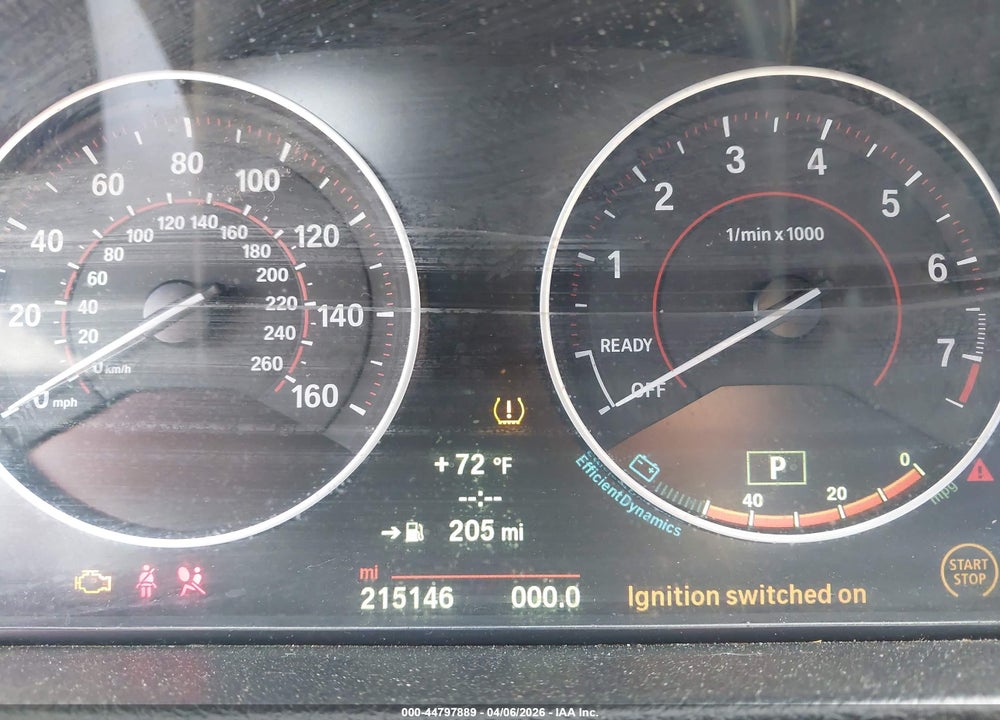 2014 BMW 328I VIN: WBA3A5C58EF604539