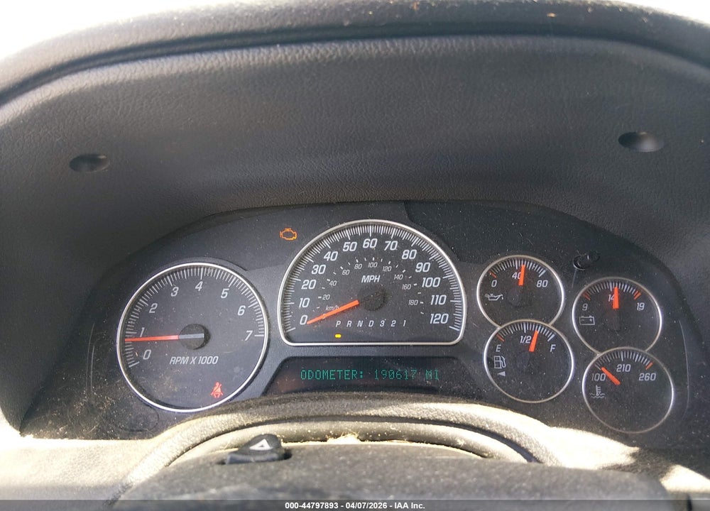2006 GMC ENVOY XL DENALI VIN: 1GKET66MX66163260