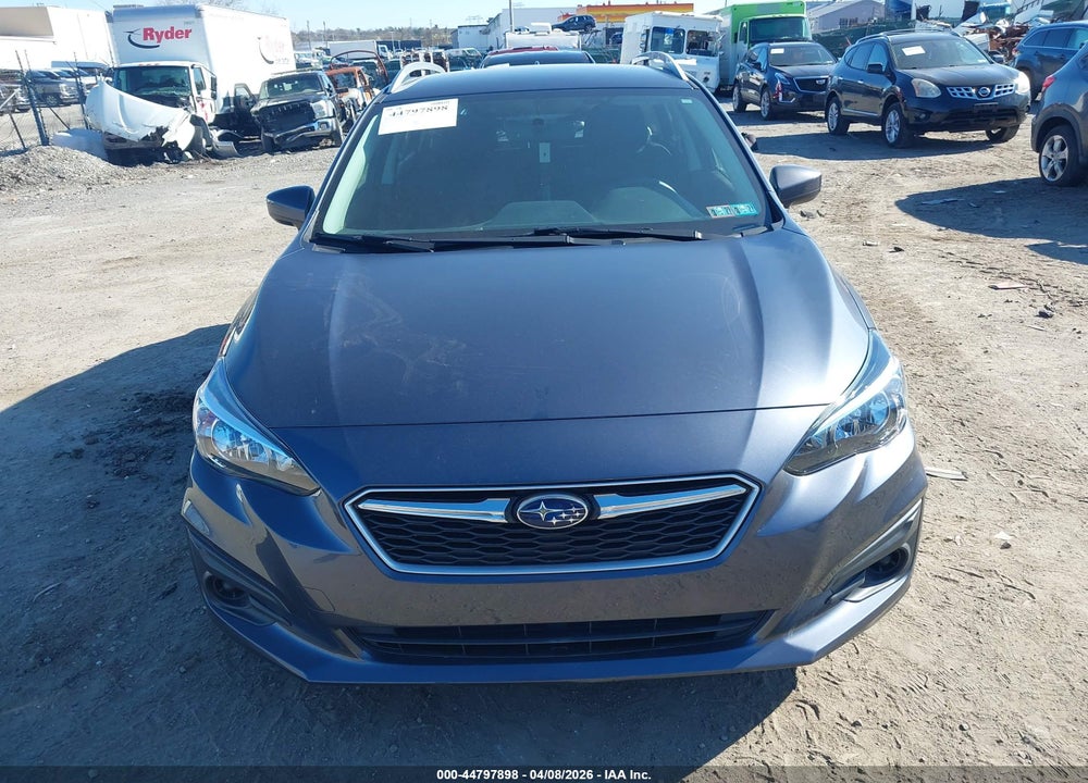 2017 SUBARU IMPREZA 2.0I PREMIUM VIN: 4S3GTAB6XH3704567