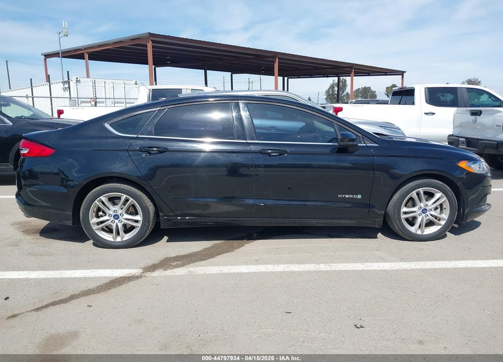2018 FORD FUSION HYBRID S VIN: 3FA6P0UU0JR278908
