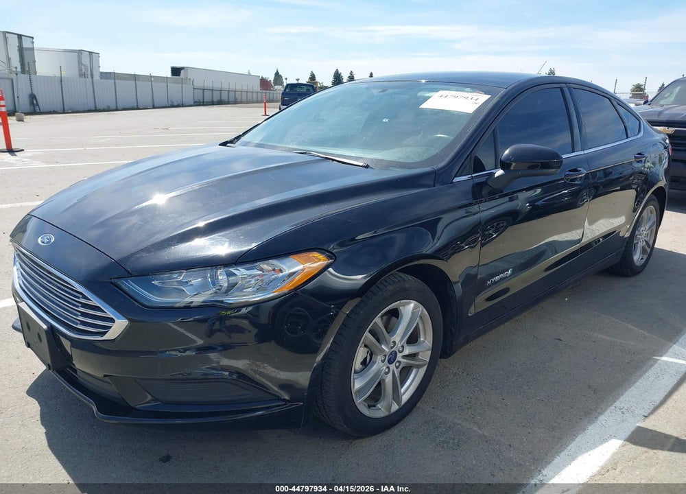 2018 FORD FUSION HYBRID S VIN: 3FA6P0UU0JR278908