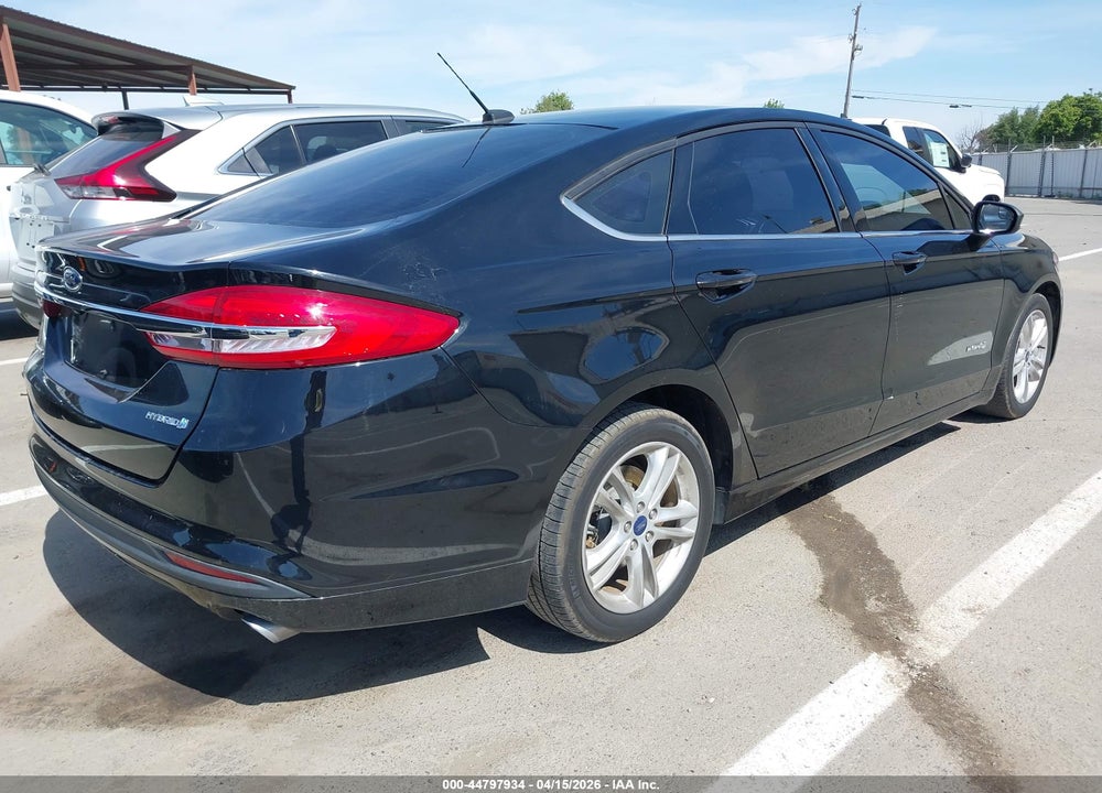2018 FORD FUSION HYBRID S VIN: 3FA6P0UU0JR278908