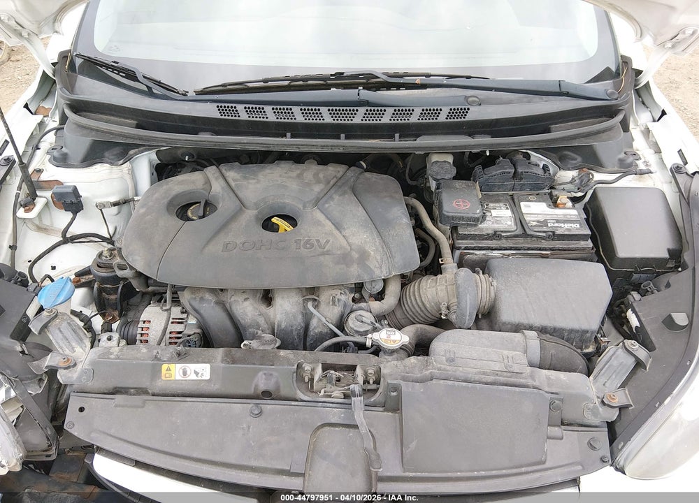 2014 HYUNDAI ELANTRA SE VIN: 5NPDH4AE1EH504112