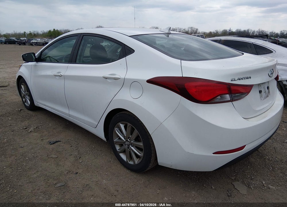 2014 HYUNDAI ELANTRA SE VIN: 5NPDH4AE1EH504112
