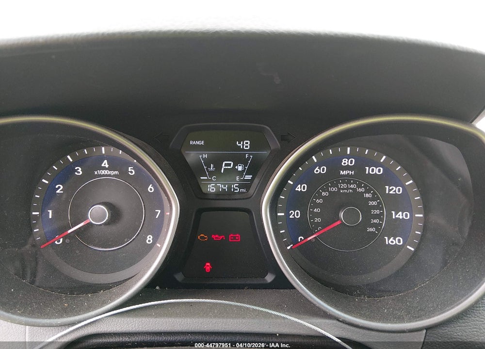 2014 HYUNDAI ELANTRA SE VIN: 5NPDH4AE1EH504112
