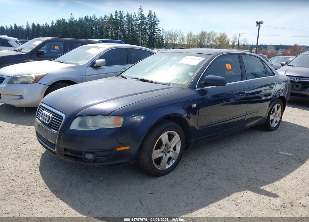 2006 AUDI A4 2.0T VIN: WAUAF78E86A272372