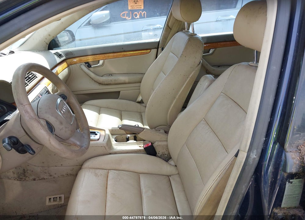 2006 AUDI A4 2.0T VIN: WAUAF78E86A272372
