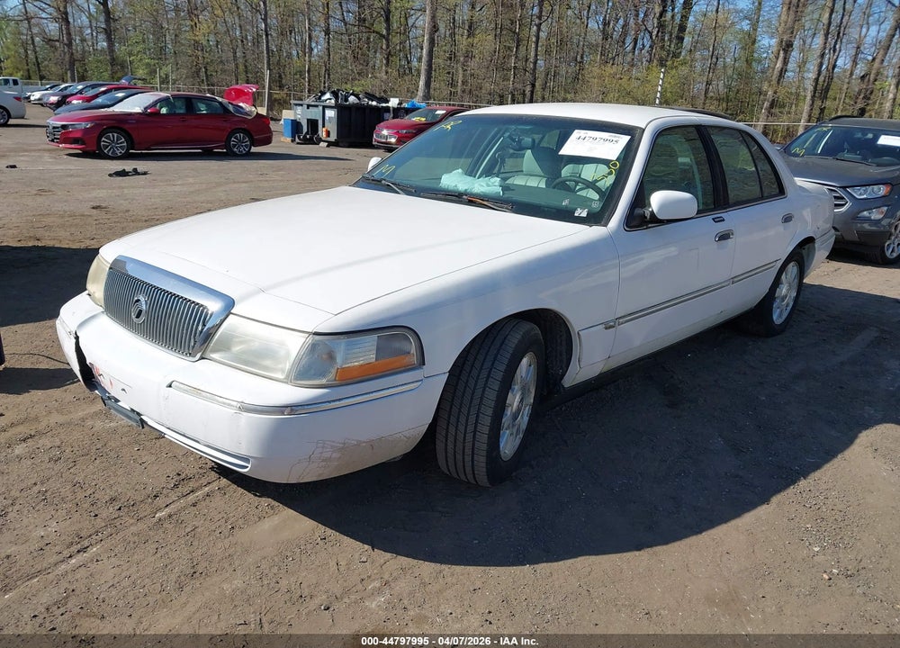 2003 MERCURY GRAND MARQUIS LS VIN: 2MEFM75W63X658950