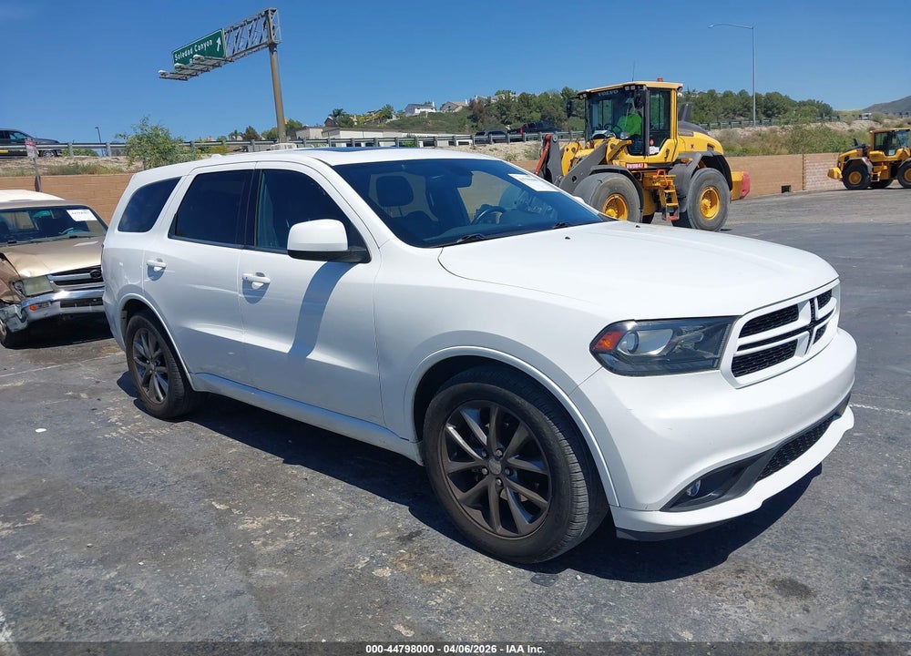 2015 DODGE DURANGO SXT VIN: 1C4RDHAG6FC169405
