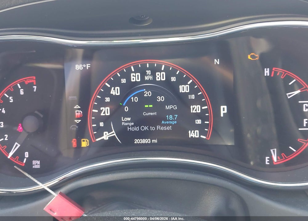 2015 DODGE DURANGO SXT VIN: 1C4RDHAG6FC169405