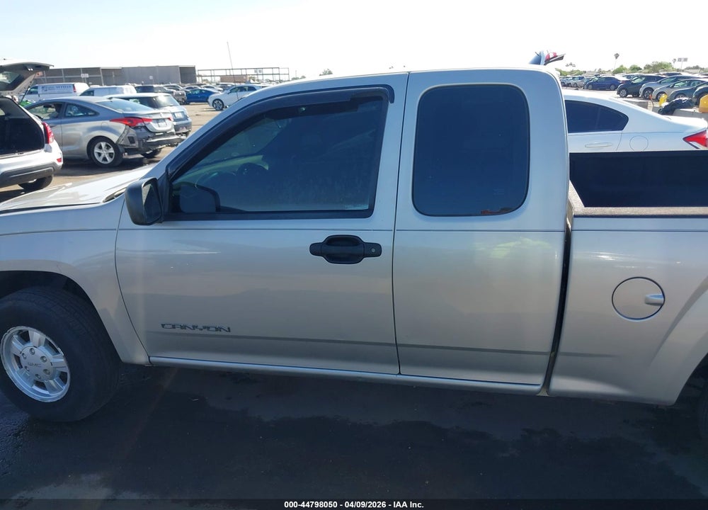 2005 GMC CANYON SL VIN: 1GTCS198X58224715