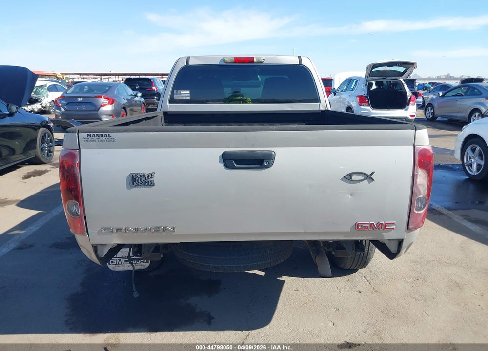 2005 GMC CANYON SL VIN: 1GTCS198X58224715
