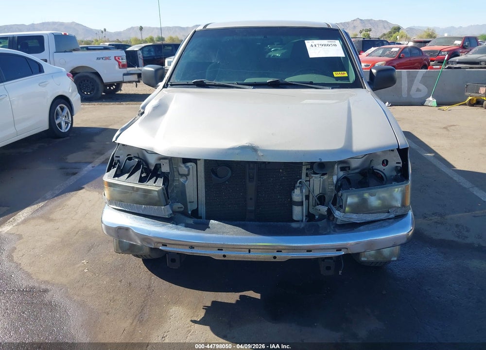 2005 GMC CANYON SL VIN: 1GTCS198X58224715