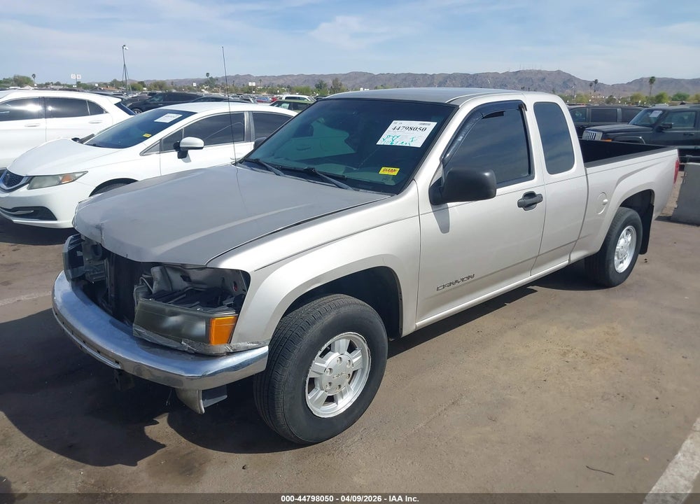 2005 GMC CANYON SL VIN: 1GTCS198X58224715
